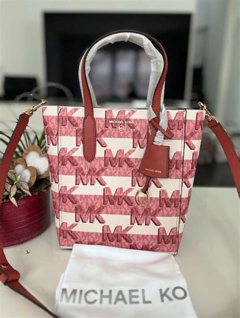 michael kors tasche rosa weiß|michael kors discontinued satchels.